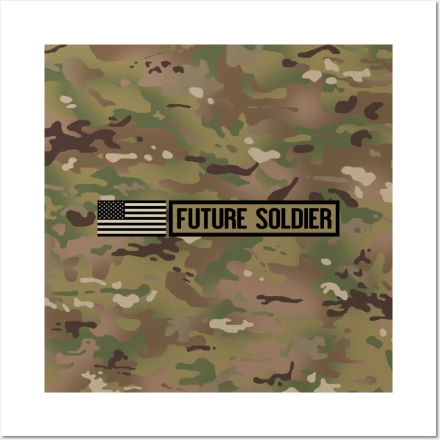 Future Soldier Wall Art by Jared S Davies